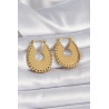 316L Çelik Gold Renk Kadın Küpe