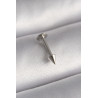 316L Çelik Gümüş Renk Çivi Model Piercing
