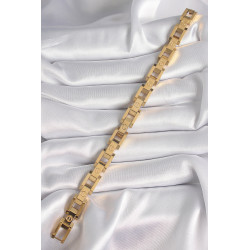 316L Çelik Gold Renk Unisex Bileklik