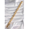 316L Çelik Gold Renk Unisex Bileklik