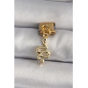 316L Çelik Gold Renk Sallantı Yılan Model Nomination Charm