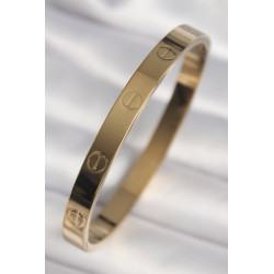 316L Çelik Gold Renk Model Kadın Kelepçe