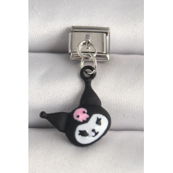 316L Çelik Gümüş Renk Kuromi Model Nomination Charm