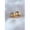 316L Çelik Gold Renk Sıkıştırmalı Erkek Küpe